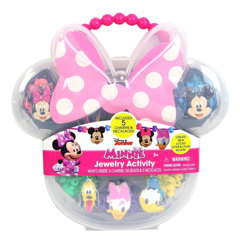 Set Actividad De Joyeria Con 5 Charms Minnie Mouse Tara Toys