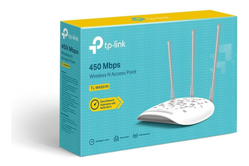 Acces Point Inalámbrico N 450mbps N 3 Antenas Blanco