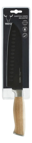 Cuchillo Santoku Wayu 30cm Acero Antiadherente
