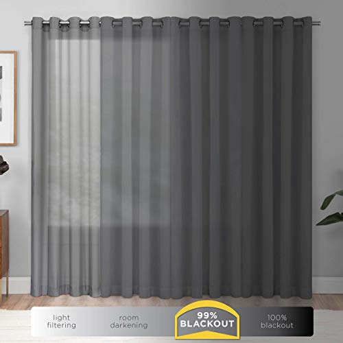 Cortina Térmica Blackout Moderna Para Ventana, 106 X 160 Cm,