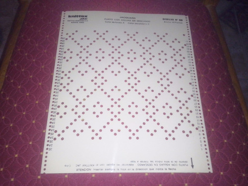 Tarjetas Para Jac Máquinas De Tejer Knittax X 2 Unidades