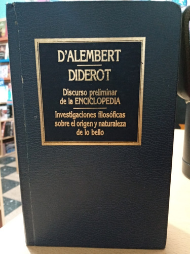 Discurso Preliminar Enciclopedia - D'alembert - Hyspamerica 