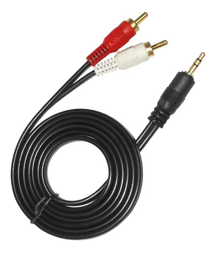Cable Plug 3.5 A 2 Rca /3 Metros Datacom Pronobel