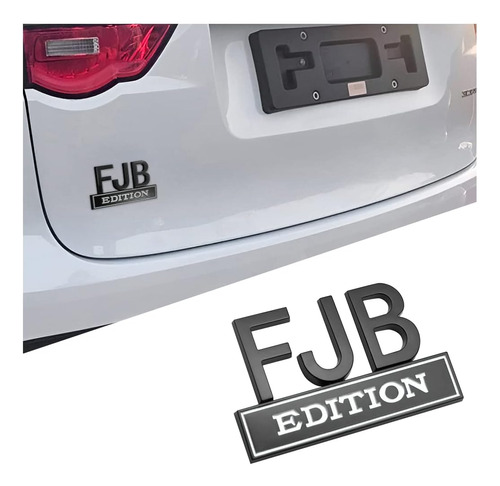 Fjb Edition Emblema De Automóvil, Calcomanía De Letras 3d Pa