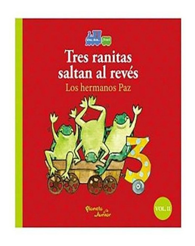 Libro Infantil Tres Ranitas Saltan Al Revés