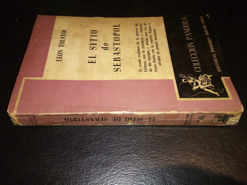 Libro El Sitio De Sebastopol Leon Tolstoi Pandora