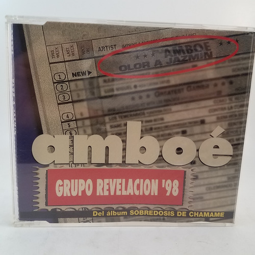 Amboe - Olor A Jazmin - Cahamame Cd Single - Ex