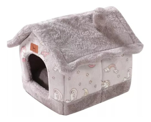 Casa Cama Para Mascotas Felpa Super Suave Talla L