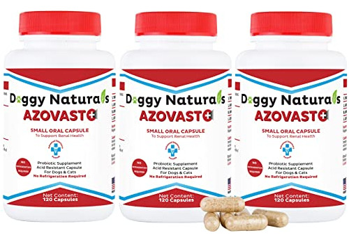 Azovast Plus Kidney Health Supplement For Dogs  Cats, Hxrdn