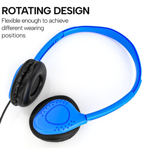 Auriculares Estudiantiles Maeline Bulk: Control De Volumen