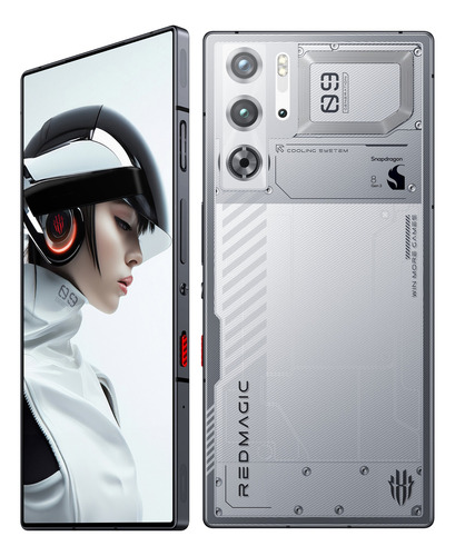 Nubia Redmagic 9 Pro Dual Sim 512 Gb Snowfall 16 Gb Ram Prateado