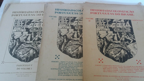 Antigas Capas Fascículos Historia Colonização Portuguesa Bra (Usado)