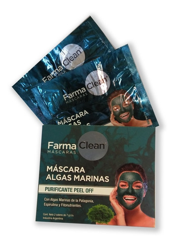 Nueva Farmaclean Máscara Algas Marinas X 1 Estuche. Directo
