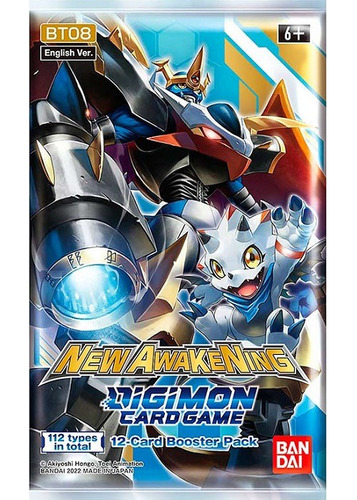 Sobre Digimon Card Game: New Awakening - Booster Pack