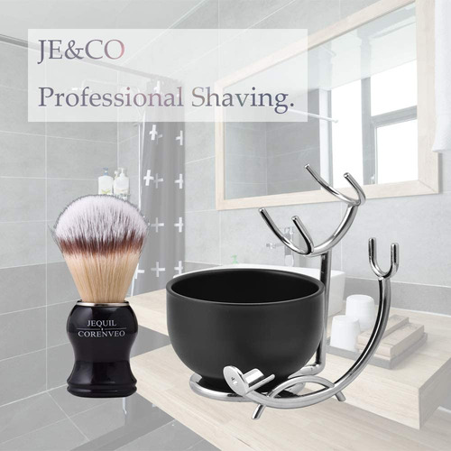 Kit De Afeitado De Lujo Para Hombres, Juego De Afeitado 3 En