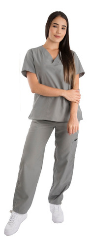 Uniforme Antifluido Domestico Hogar Mujer Talla Grande