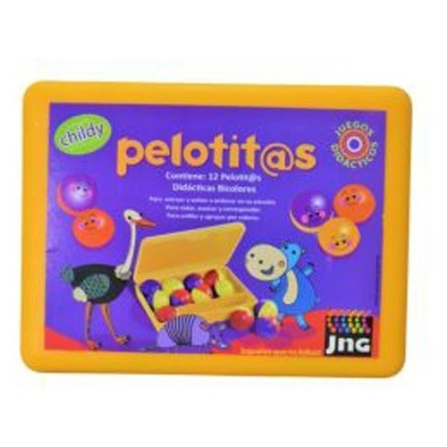 Juego Didactico X12 Jng Pelotitas (8711)