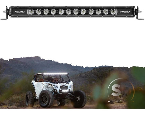 Imagen 2 de 9 de Barra Led Rigid Radiance Plus Sr Series 20 Rgbw Backlight