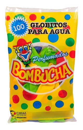 Bombucha Bombitas De Agua X100 Unidad X1 Bolsa Pileta Verano