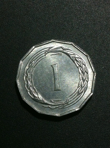 Moneda Chipre 1960 Gema Sin Circular 1 Mile Única