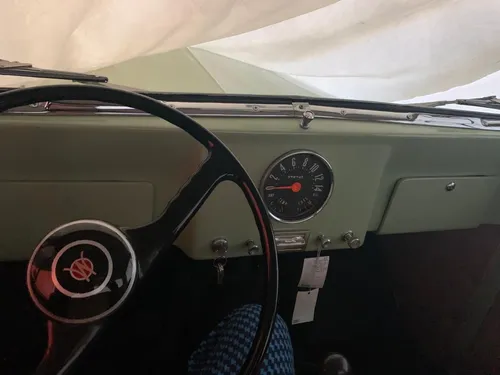 Jeep Willys Pickup De Platon 1963 4x4 Placa Clásico