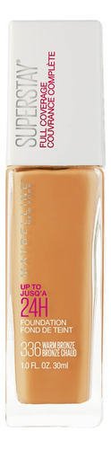 Maybelline Base Super Stay Full Coverage Warm Bronze 336