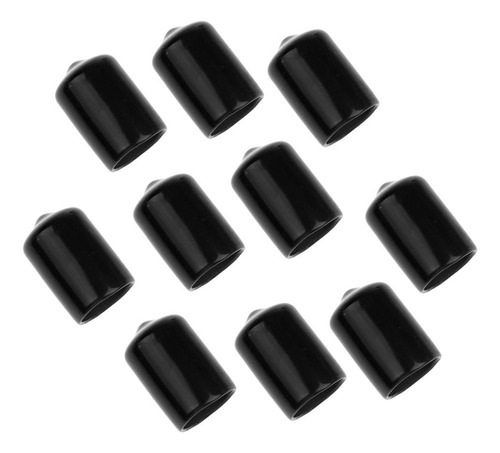 10pcs Billiar Tacos De Pallo De Color Negro Accesorios