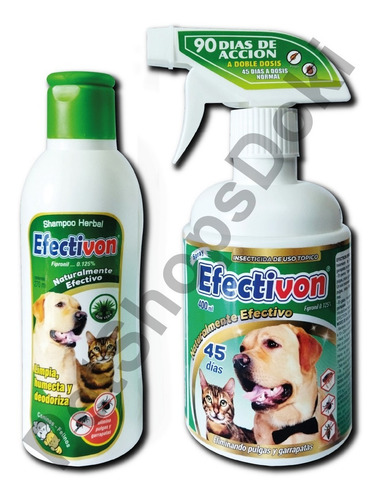 Imagen 1 de 4 de Spray Antipulgas Efectivon