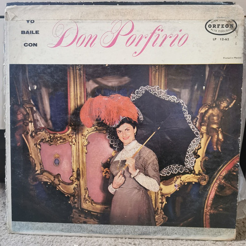 Disco Lp Don Porfirio-yo Baile Con Don Porfirio