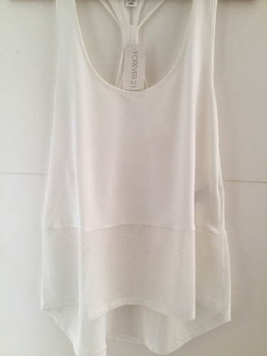 Remera Musculosa Forever 21 C/red