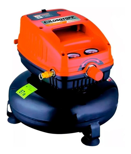 Compresor Aire 4 Litros 1/3hp Libre De Aceite Lusqtoff