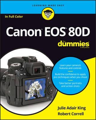 Libro Canon Eos 80d For Dummies - Julie Adair King