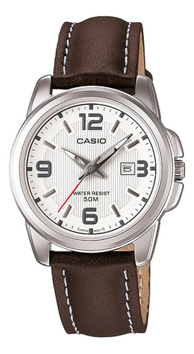 Reloj Casio Ltp-1314l-7a Acero Mujer Plateado