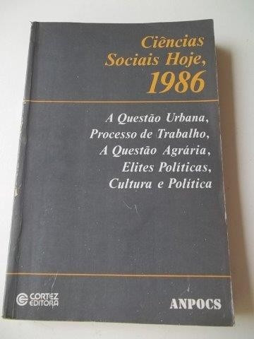 Ciências Sociais Hoje, 1986