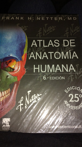 Libro Atlas De Anatomia Humana De Netter Fotos A Color.