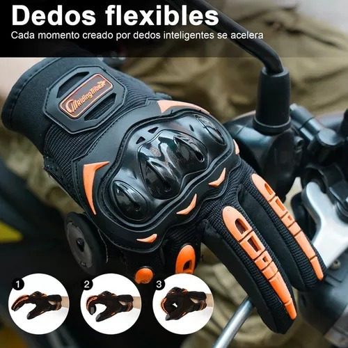 Guantes Para Motocicleta Con Proteccion Pantalla Táctil