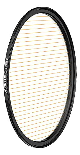 Filtro Anamórfico Magnético 62mm Efecto Estela Dorada