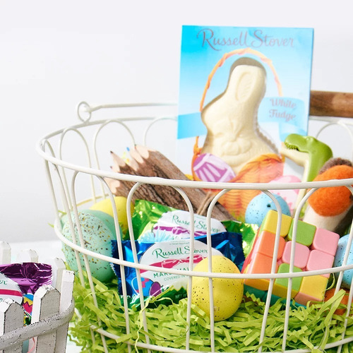 Conejo De Pascua De Chocolate Blanco Russel Stover Americano
