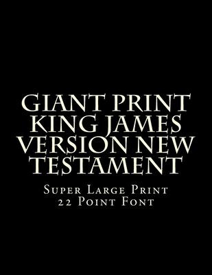 Libro Giant Print King James Version New Testament - C Al...