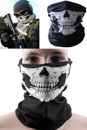 Bandana Caveira Touca Balaclava Mascara Paintball Airsoft