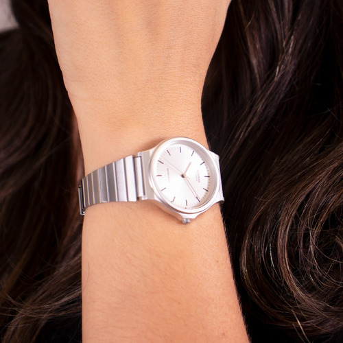 Relógio Casio Feminino Analógico Prata Original Barato