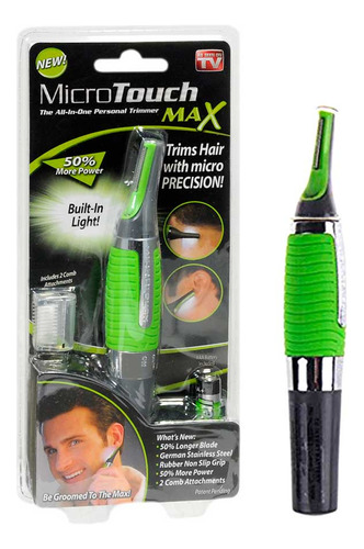 Recortador De Pelo Portatil Micro Touch Max Orejas Nariz