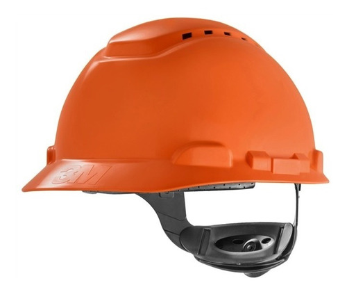 Capacete De Segurança H-700 3m Laranja Ajuste Fácil