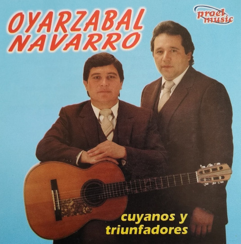 Folklore Cuyano Dúo Oyarzabal  Navarro   Cd Original Nuevo