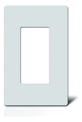Placa Para Accesorio De Pared 1 Modulo Similar A Lutron