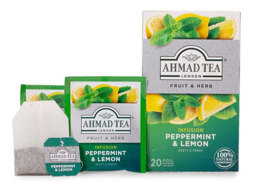 Te Ahmad - Peppermint And Lemon 20 Sachets