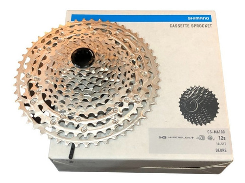Cassete Shimano Deore 12v 10-51t Cs-m6100 Micro Spline Hg+
