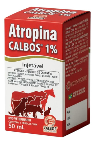 Atropina 1% 50 Ml - Calbos