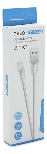 Cable de datos con cargador USB Lightning para iPhone 6, 7, 8, 1 metro