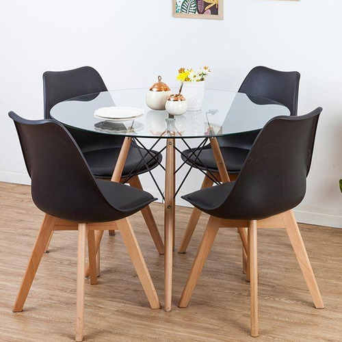 Imagen 1 de 1 de Pack X 4 Silla Tulip Eames